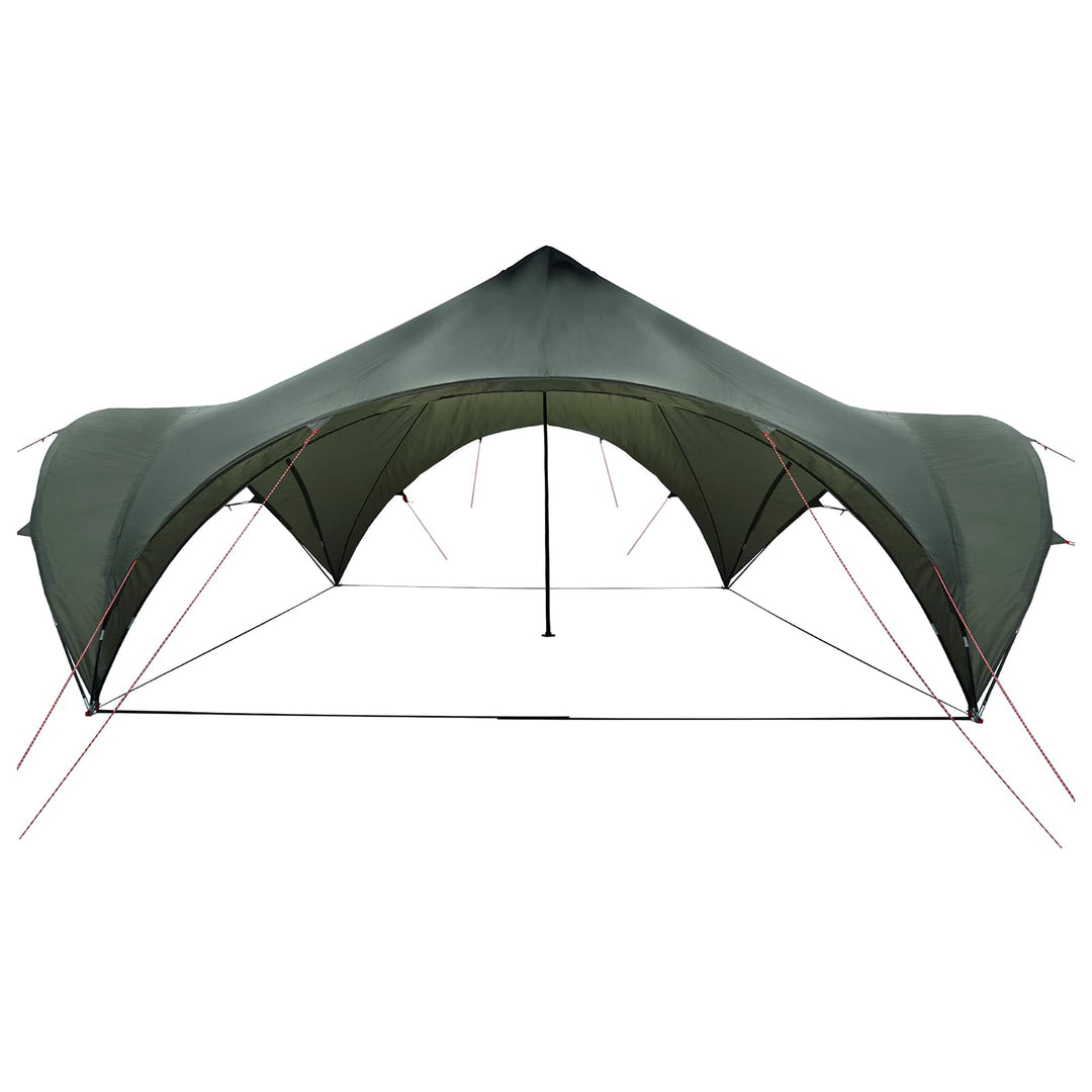 Party Tent Army grøn 600 x 600 x 400 cm Polyester og Stål