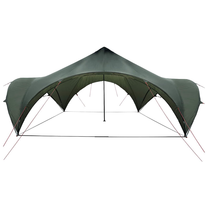 Party Tent Army grøn 600 x 600 x 400 cm Polyester og Stål