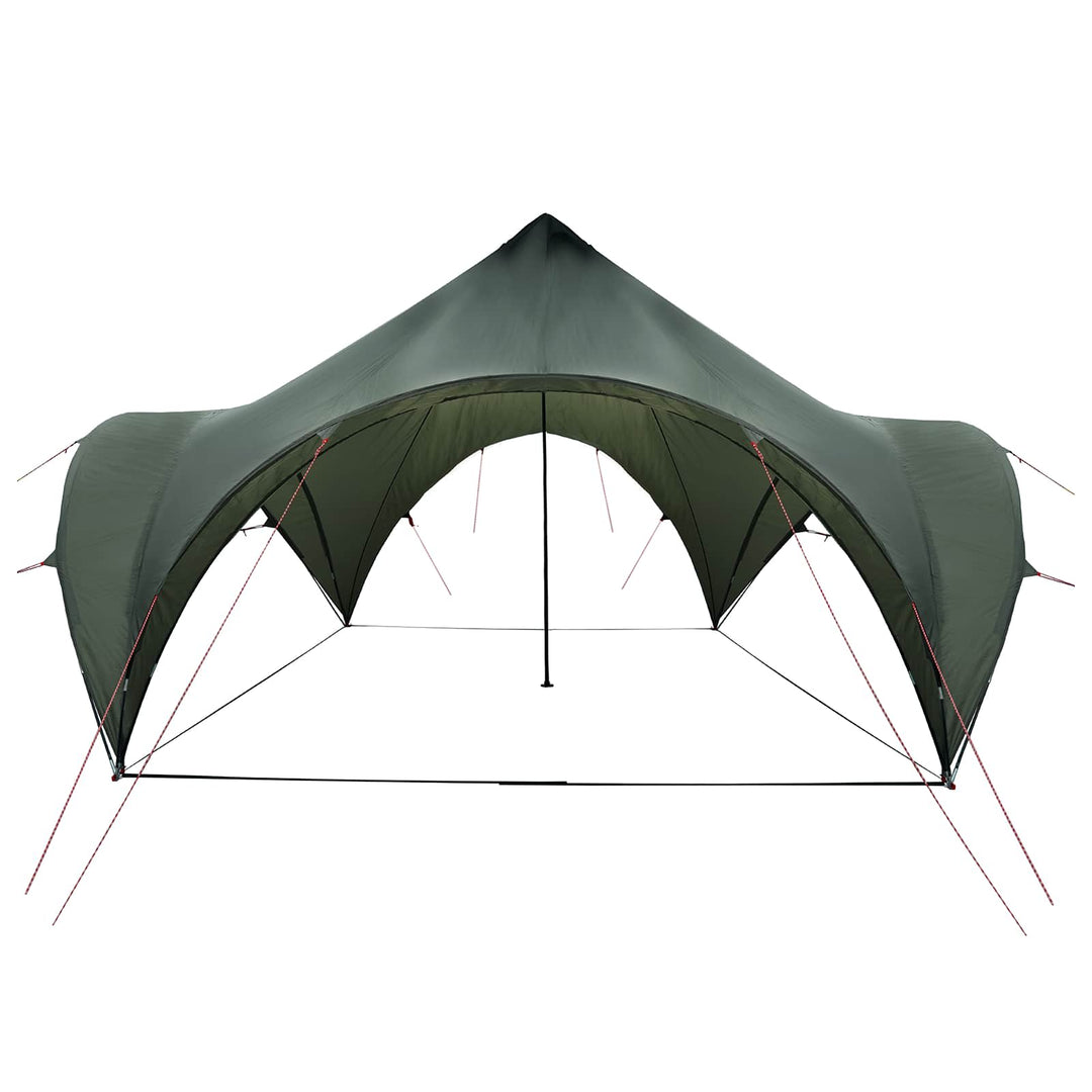 Party Tent Army grøn 400 x 400 x 320 cm Polyester og Stål