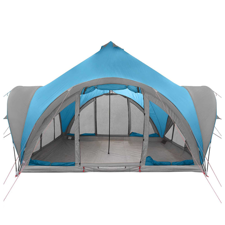Tipi telt med tag Blå 6-personers Polyester og Stål