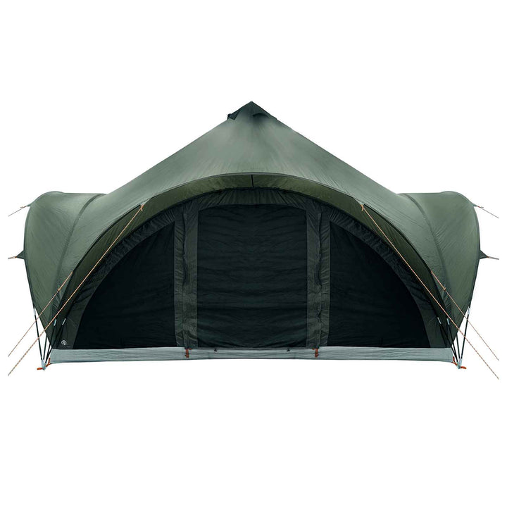 Tipi telt med tag Army grøn 6-personers Polyester og Stål