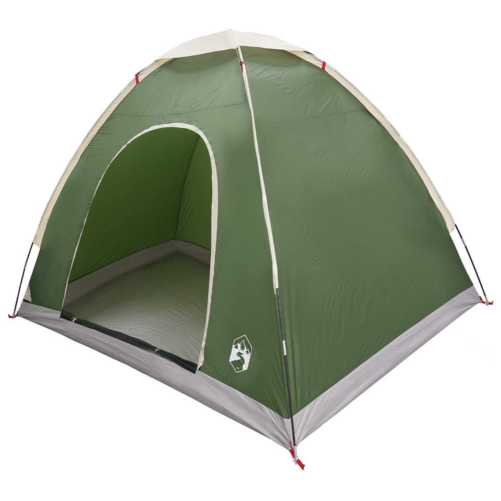Camping telt med tag med luftventil Grøn 190 x 140 x 105 cm
