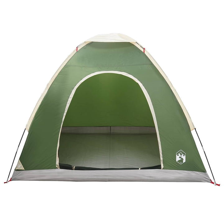 Camping telt med tag med luftventil Grøn 190 x 140 x 105 cm