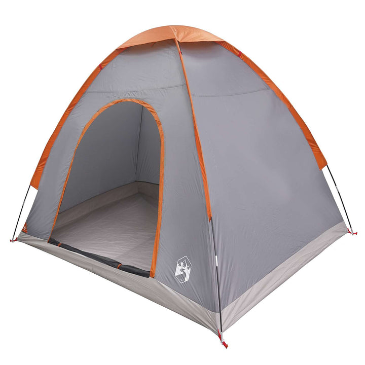 Camping telt med tag Grå og orange 190 x 140 x 105 cm