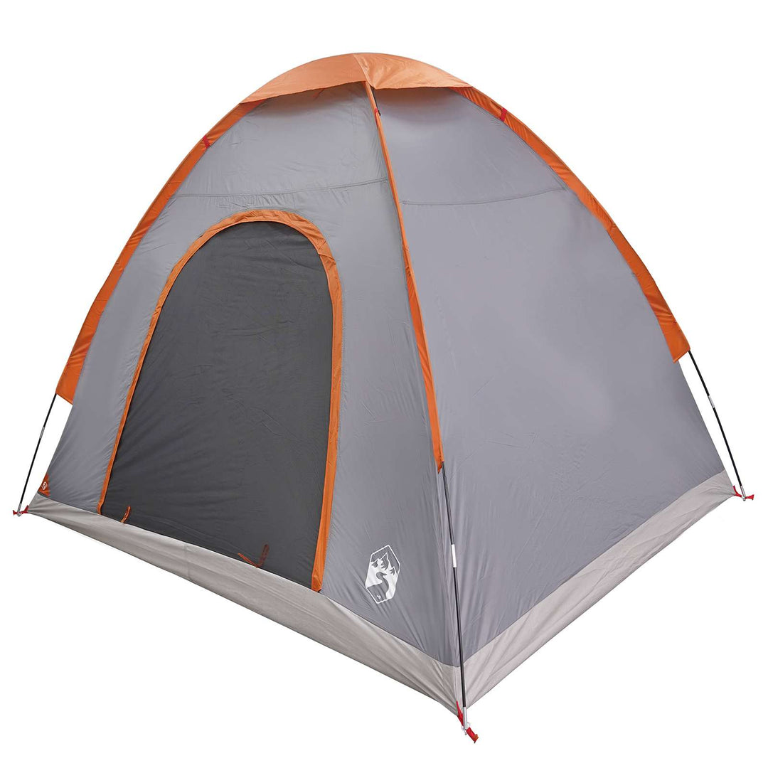 Camping telt med tag Grå og orange 190 x 140 x 105 cm