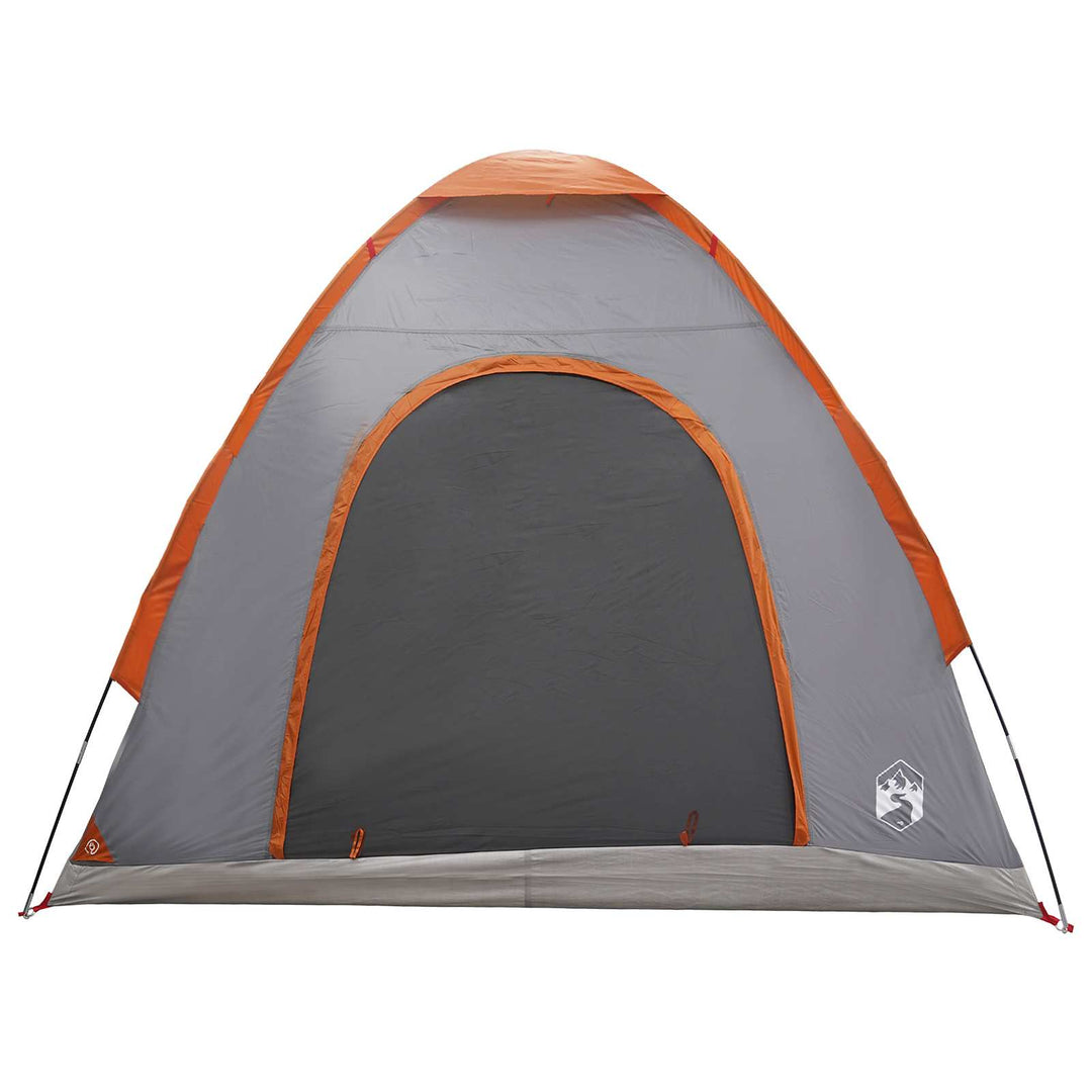 Camping telt med tag Grå og orange 190 x 140 x 105 cm