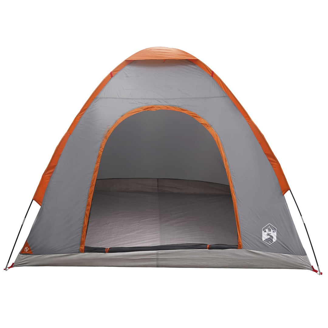 Camping telt med tag Grå og orange 190 x 140 x 105 cm