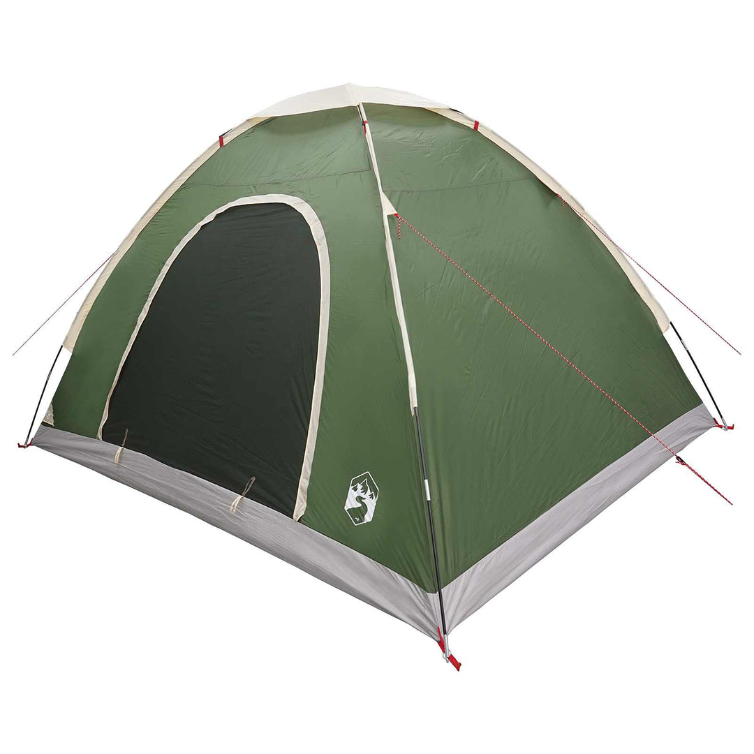 Camping telt med tag med luftventil Grøn 275 x 215 x 125 cm