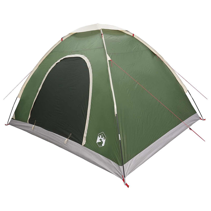 Camping telt med tag med luftventil Grøn 275 x 215 x 125 cm