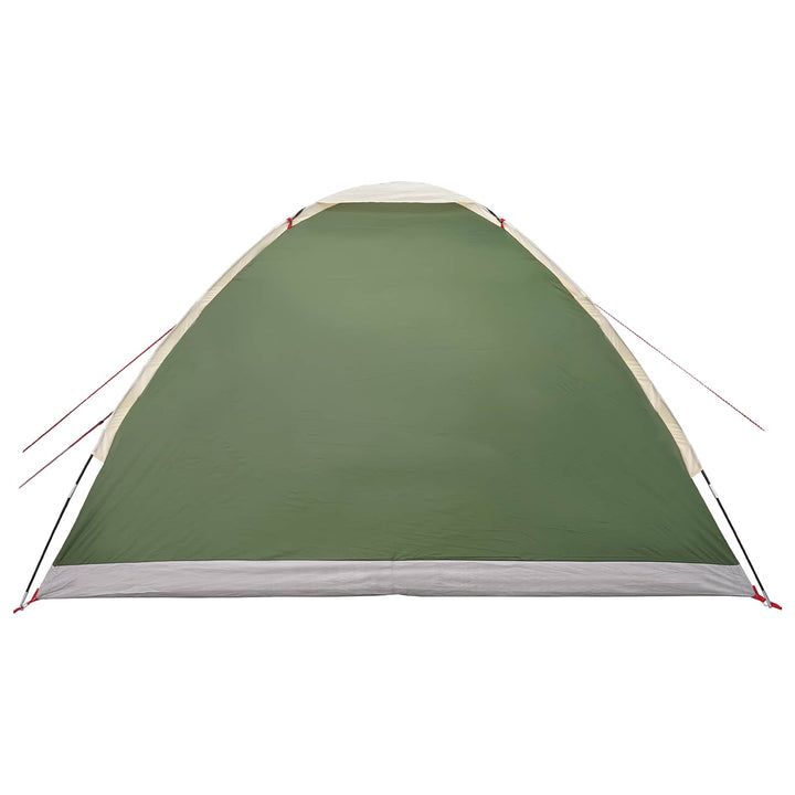 Camping telt med tag med luftventil Grøn 275 x 215 x 125 cm