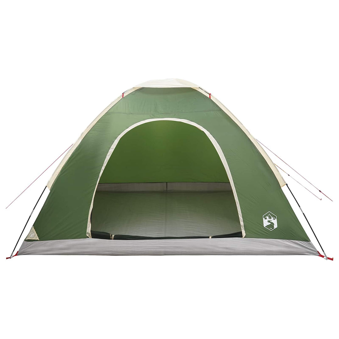 Camping telt med tag med luftventil Grøn 275 x 215 x 125 cm