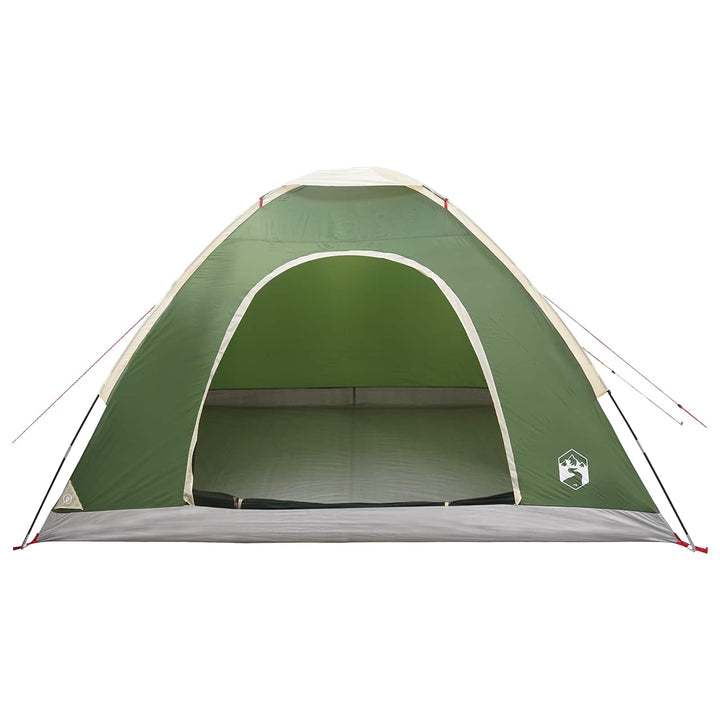 Camping telt med tag med luftventil Grøn 275 x 215 x 125 cm