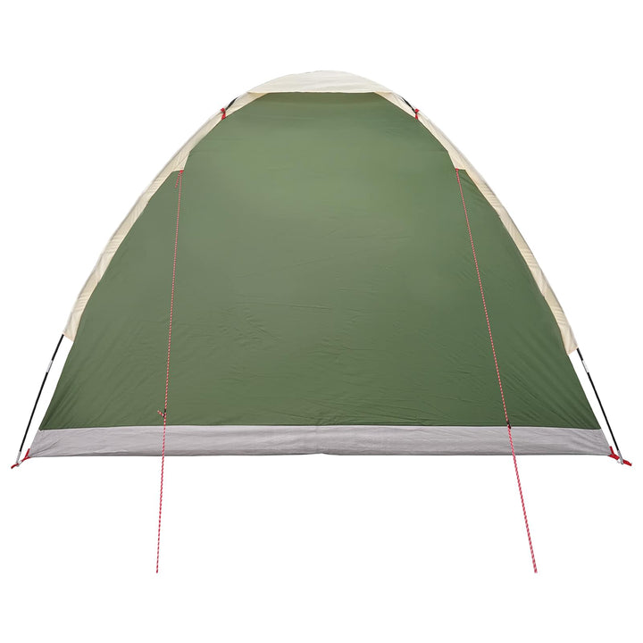 Camping telt med tag med luftventil Grøn 275 x 215 x 125 cm