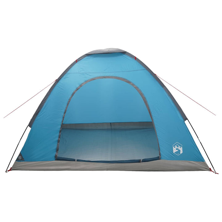 Camping telt med tag med luftventil Blå 275 x 215 x 125 cm