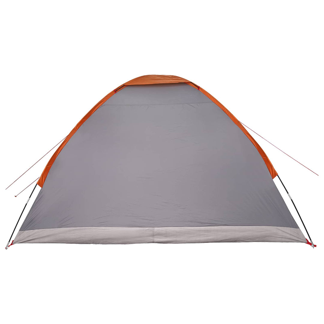 Camping telt med tag Grå og orange 275 x 215 x 125 cm