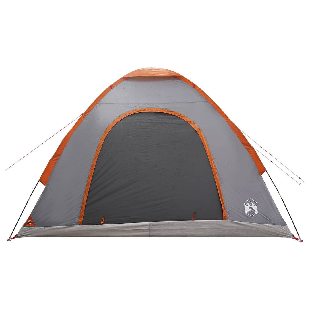 Camping telt med tag Grå og orange 275 x 215 x 125 cm