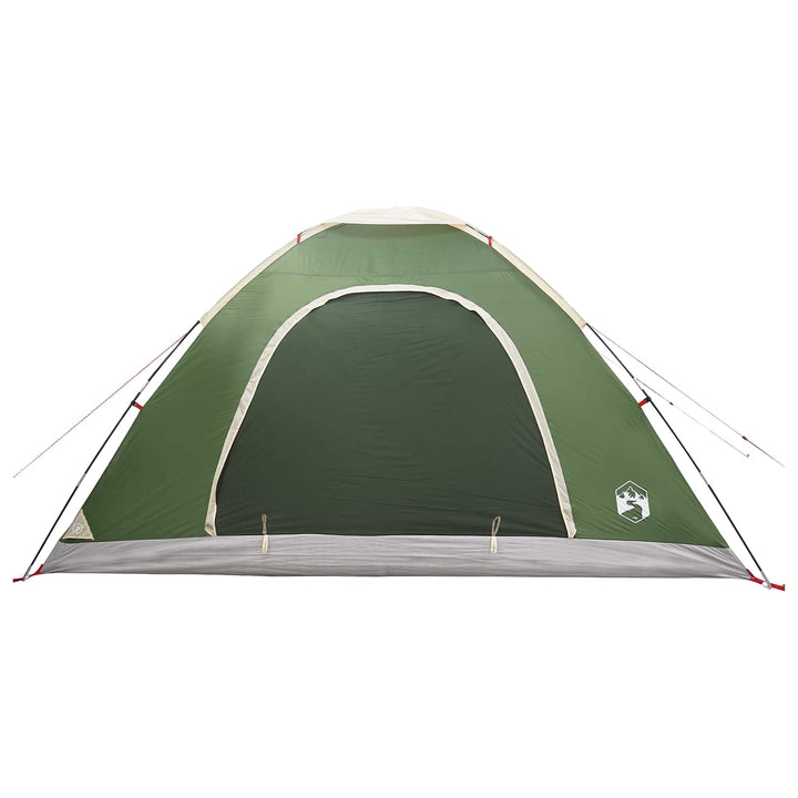 Camping telt med tag med luftventil Grøn 335 x 275 x 180 cm