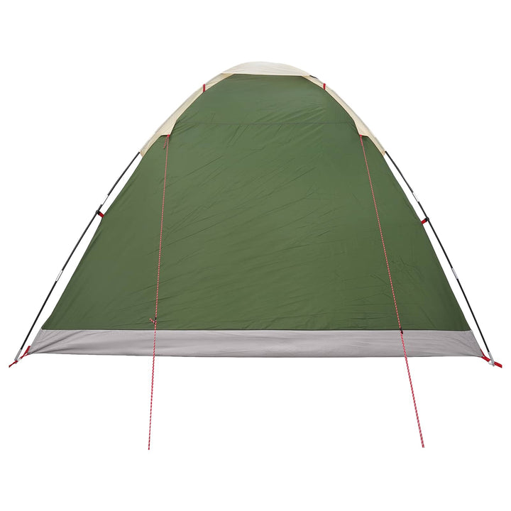 Camping telt med tag med luftventil Grøn 335 x 275 x 180 cm