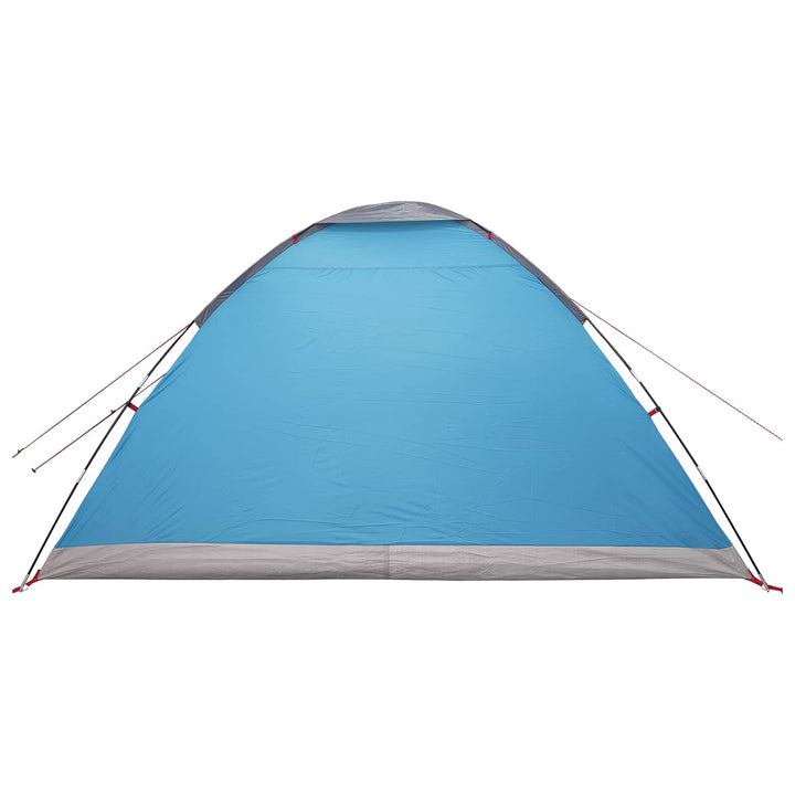Camping telt med tag med luftventil Blå 335 x 275 x 180 cm