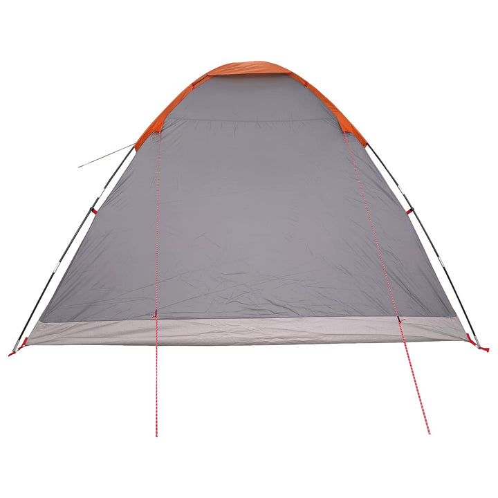 Camping telt med tag Grå og orange 335 x 275 x 180 cm