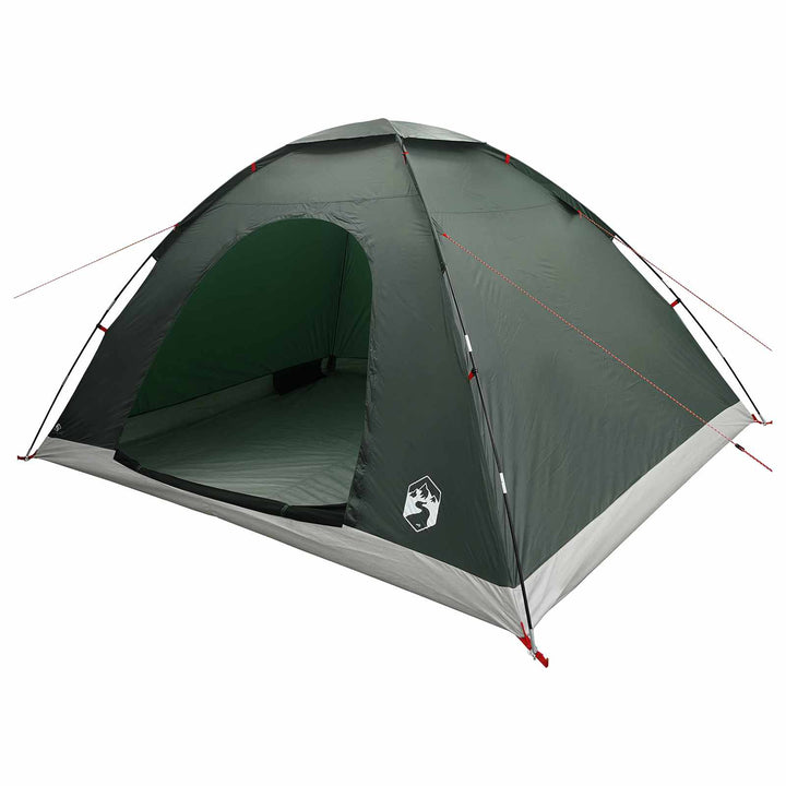 Camping telt med tag Army Grøn 335 x 275 x 180 cm