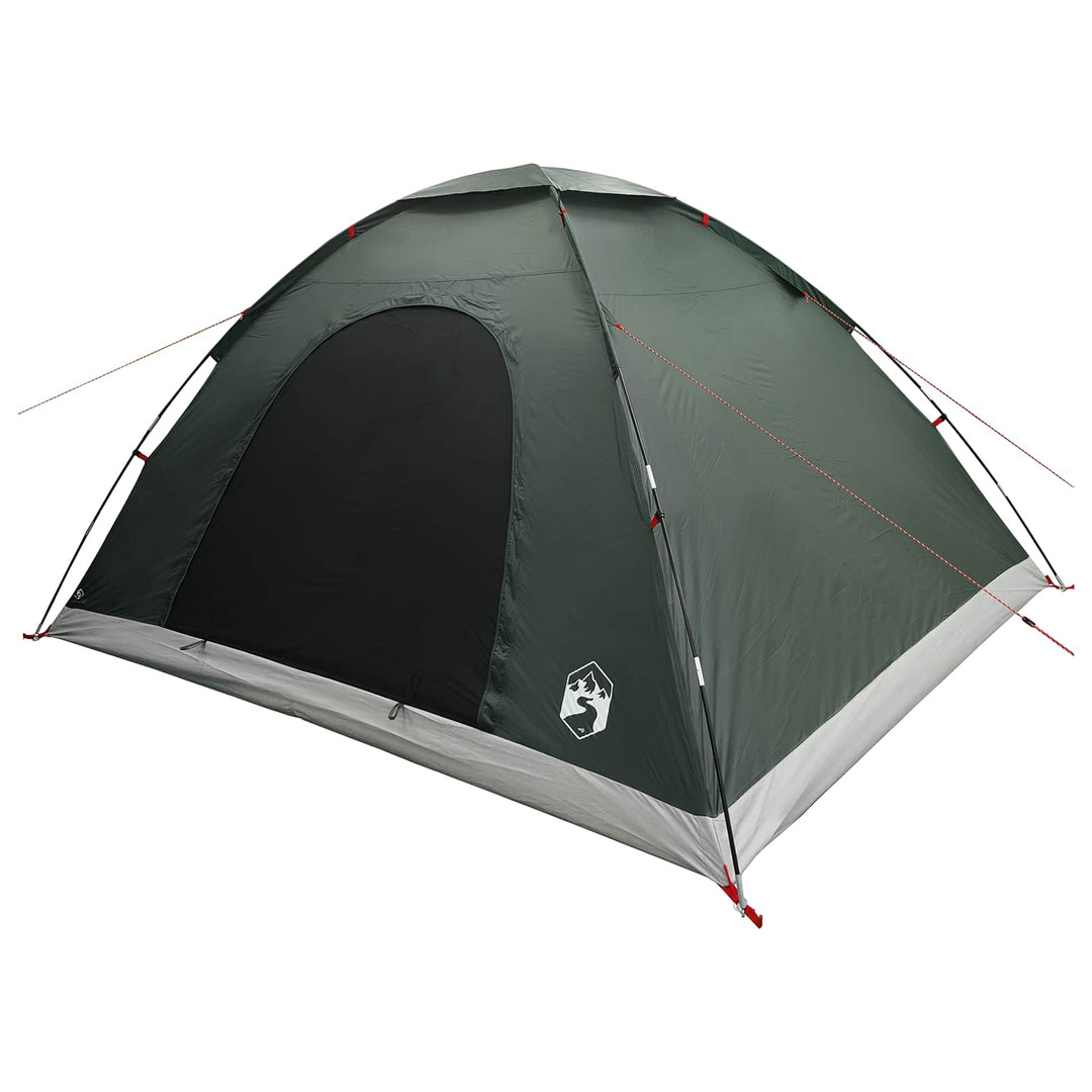 Camping telt med tag Army Grøn 335 x 275 x 180 cm