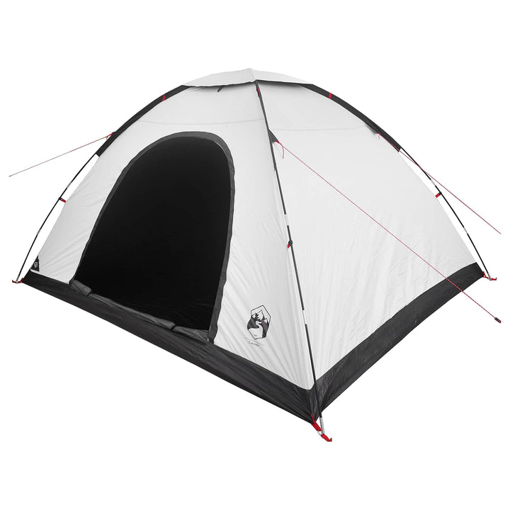 Camping telt med tag Hvid Blackout 335 x 275 x 180 cm
