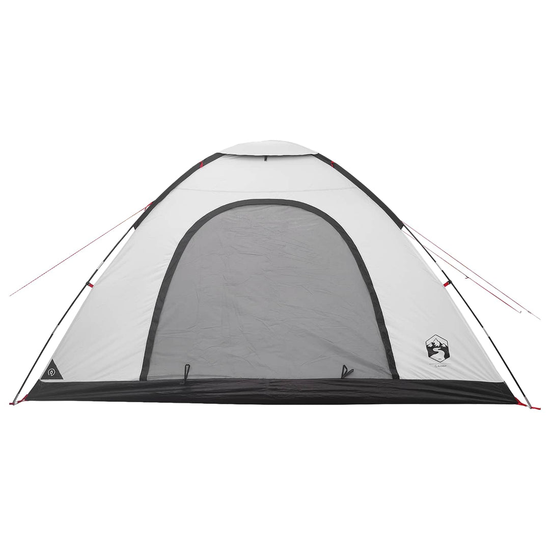 Camping telt med tag Hvid Blackout 335 x 275 x 180 cm