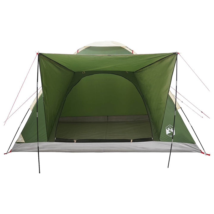 Camping telt med tag Grøn 4-personers Polyester og Stål