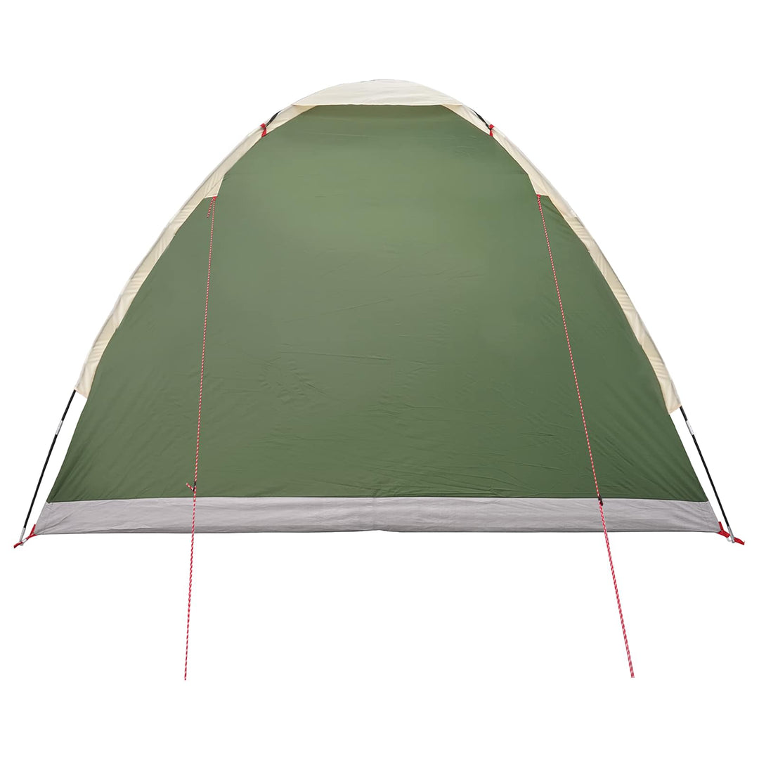 Camping telt med tag Grøn 4-personers Polyester og Stål