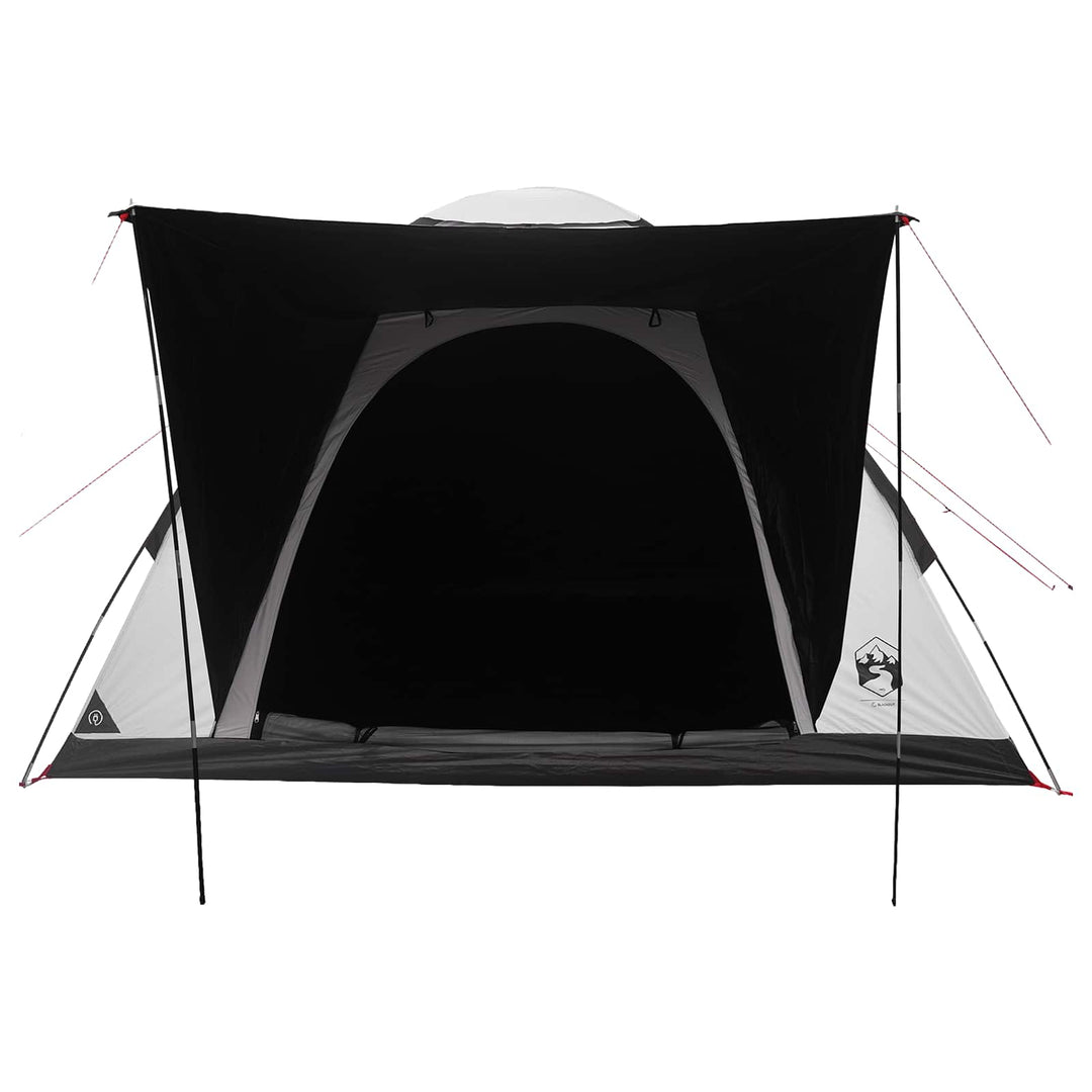 Camping telt Hvid Blackout 275 x 215 x 125 cm Polyester og Stål