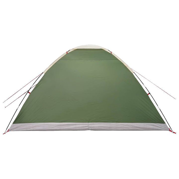 Camping telt med tag Grøn 6-personers Polyester og Stål