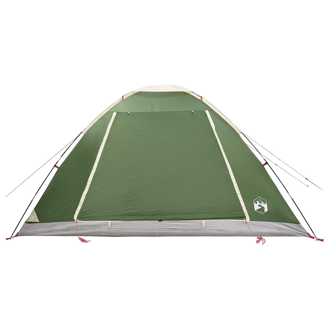 Camping telt med tag Grøn 6-personers Polyester og Stål