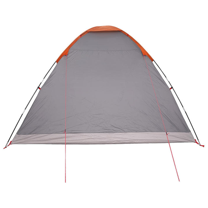 Camping telt Grå og orange 6-personers Polyester og Stål