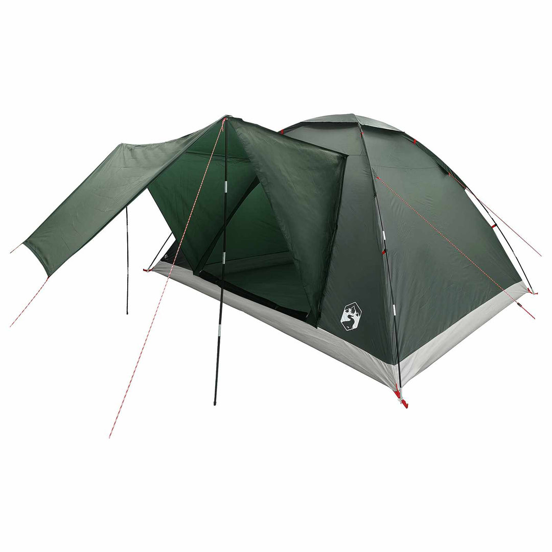 Camping telt Army Grøn 335 x 275 x 180 cm Polyester og Stål