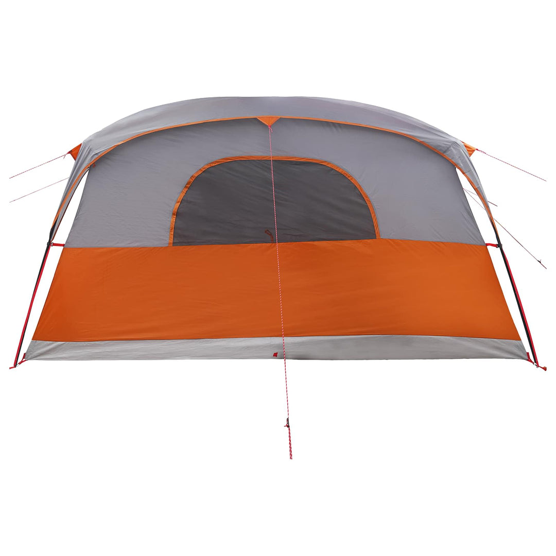 Tunneltelt Grå og orange 427 x 305 x 205 cm Polyester og Stål