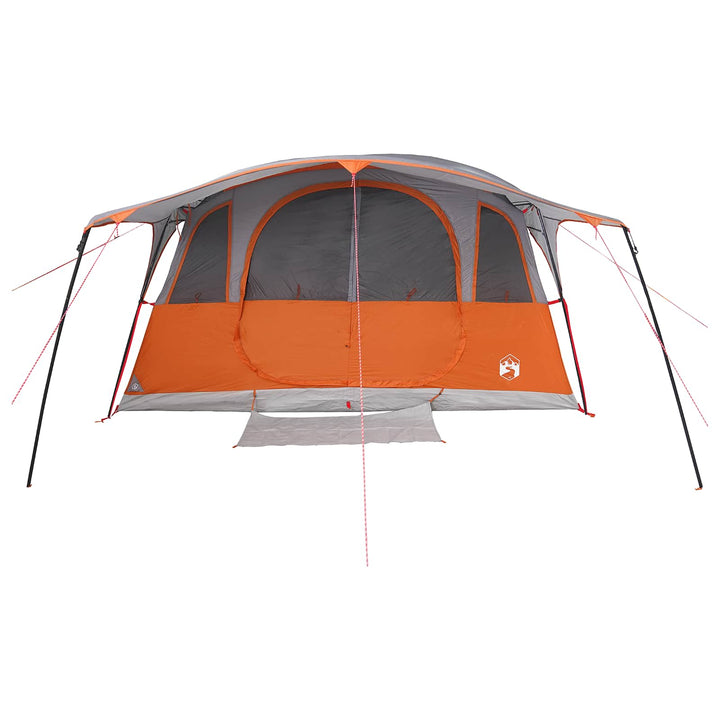 Tunneltelt Grå og orange 427 x 305 x 205 cm Polyester og Stål