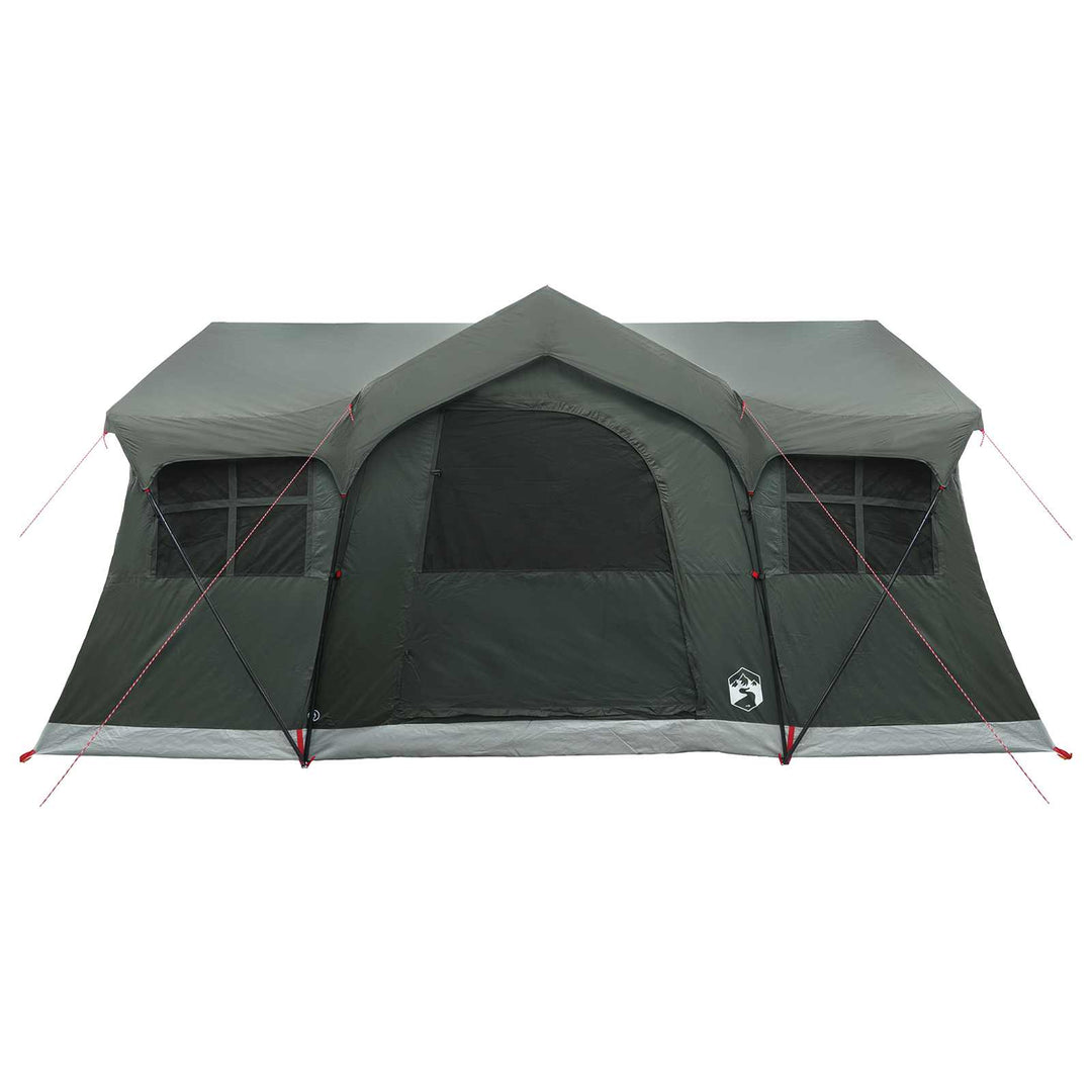 Familietelt Army Grøn 487 x 340 x 216 cm Polyester og Stål