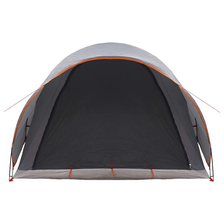 Tunneltelt Grå og orange 370 x 275 x 210 cm Polyester og Stål