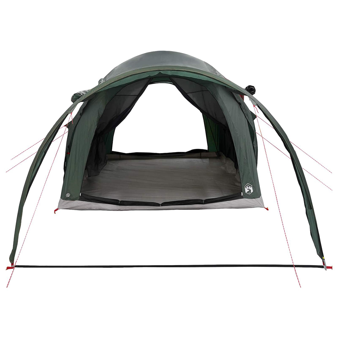 Tunneltelt Army Grøn 370 x 275 x 210 cm Polyester og Stål