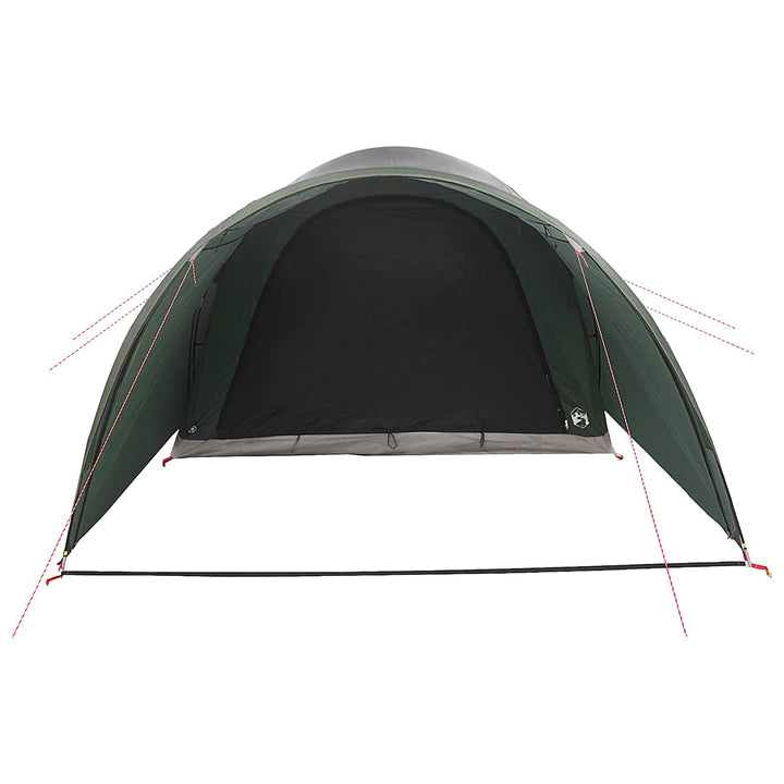 Tunneltelt Army Grøn 370 x 275 x 210 cm Polyester og Stål