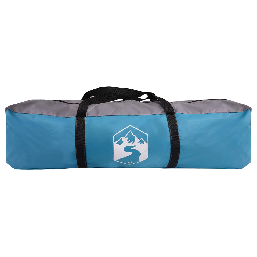 Øjeblikkeligt Telt Blå 365 x 380 x 200 cm Polyester og Stål