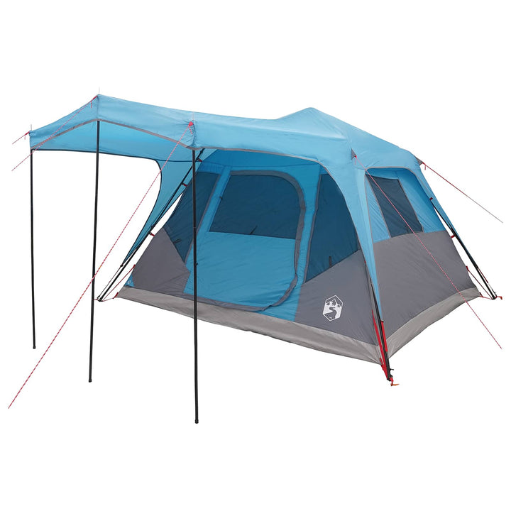 Familietelt med tag Blå 305 x 275 x 190 cm Polyester og Stål