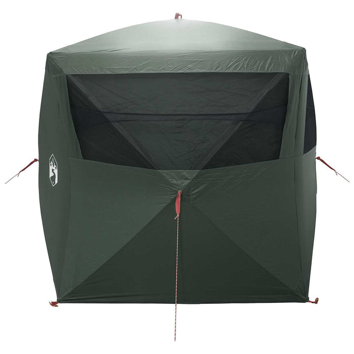 Jagttelt med tag Army Grøn 143 x 143 x 165 cm Polyester og Stål