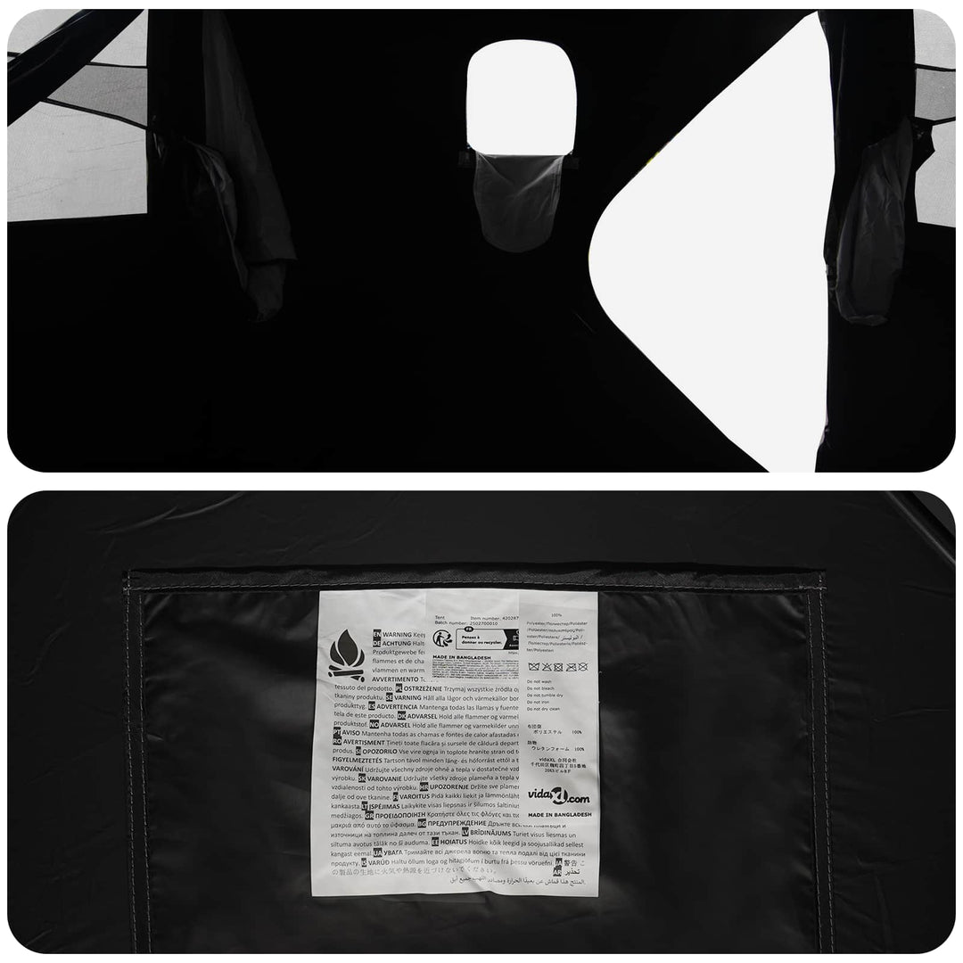 Jagttelt Hvid Blackout 143 x 143 x 165 cm Polyester og Stål