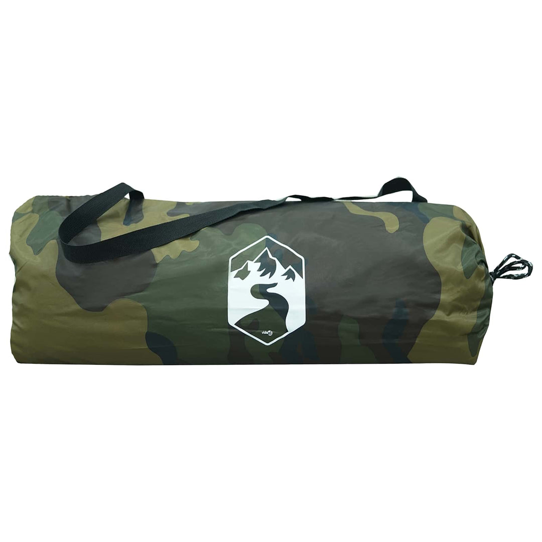 Jagttelt Camouflage 143 x 143 x 165 cm Polyester og Stål