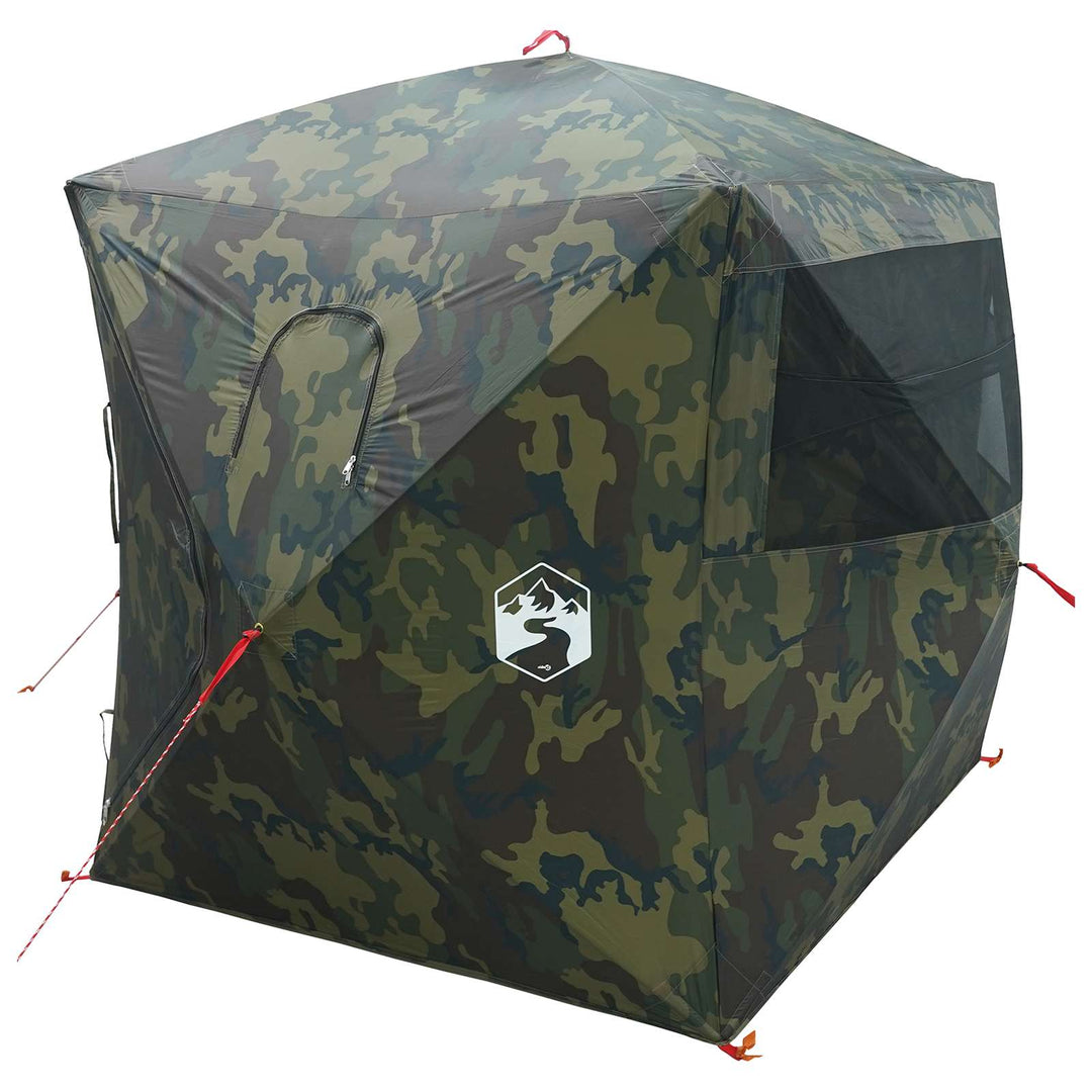Jagttelt Camouflage 143 x 143 x 165 cm Polyester og Stål