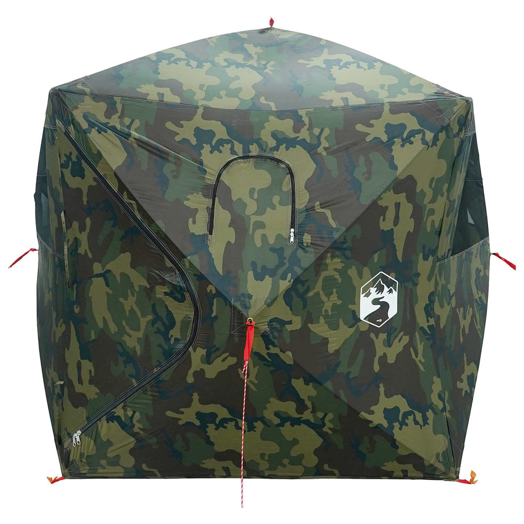 Jagttelt Camouflage 143 x 143 x 165 cm Polyester og Stål