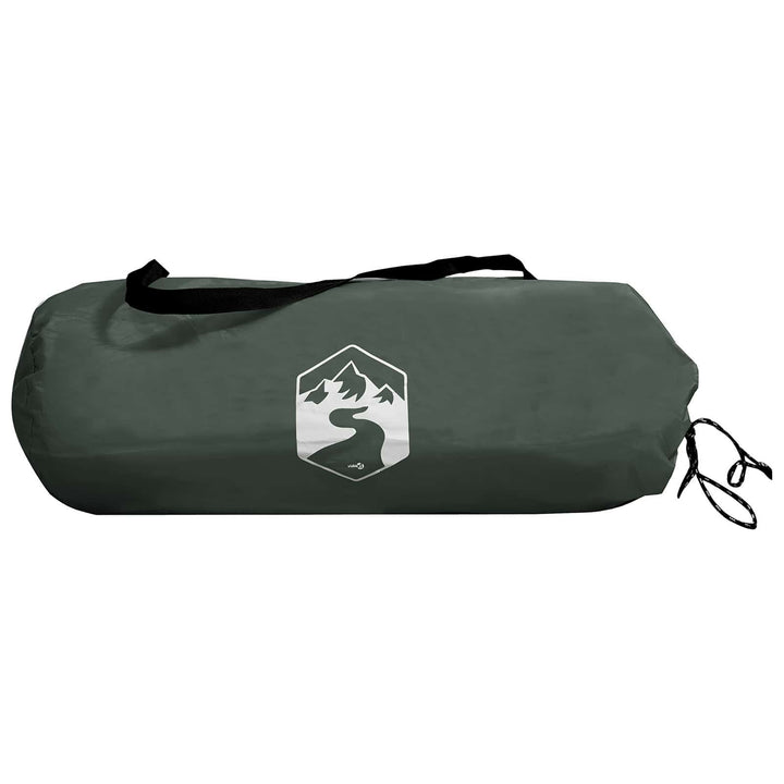 Jagttelt med tag Army Grøn 145 x 145 x 150 cm Polyester og Stål