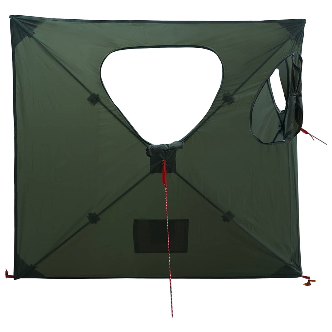 Jagttelt med tag Army Grøn 145 x 145 x 150 cm Polyester og Stål